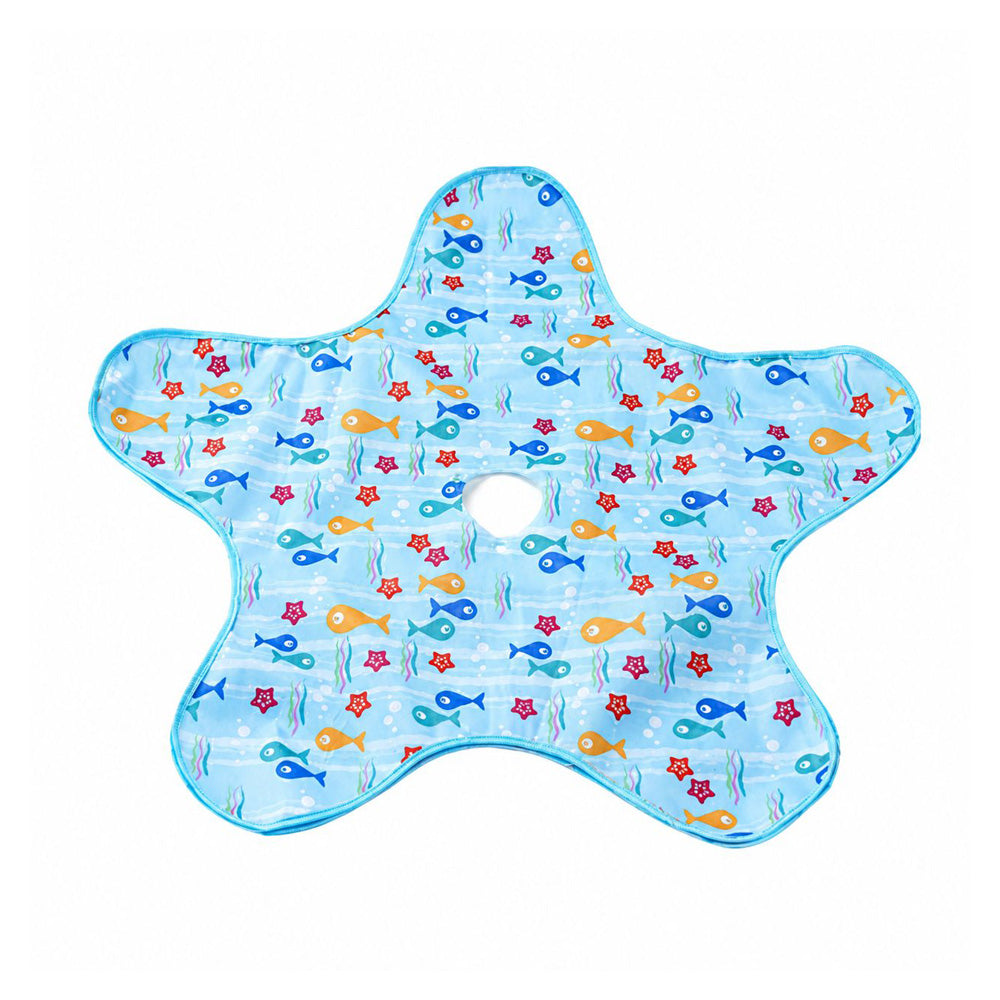Hide & Seek Feather Mat with cats