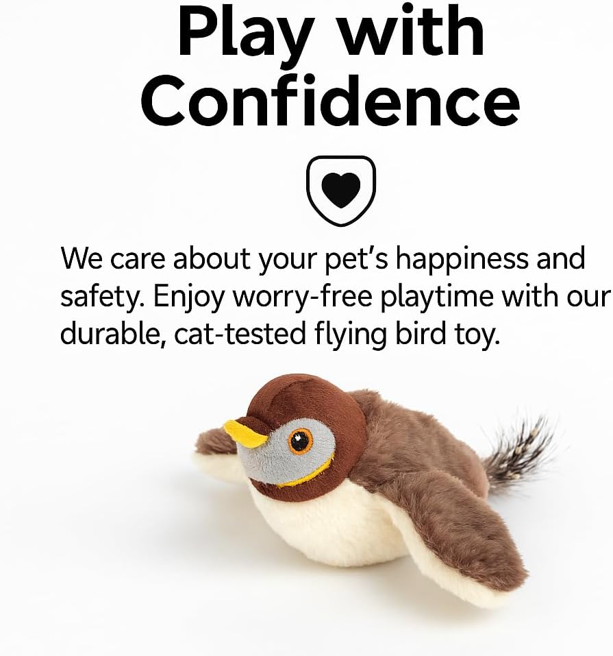 Chirpy Bird Cat Toy