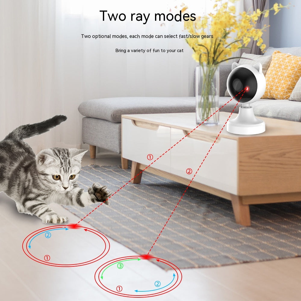 Cat Stocking Box: Auto Laser Chase Toy