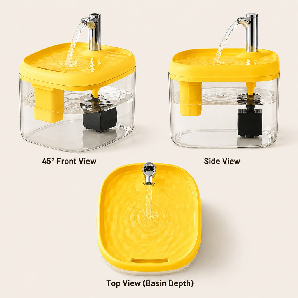 Fresh Flow Cat Fountain with cat