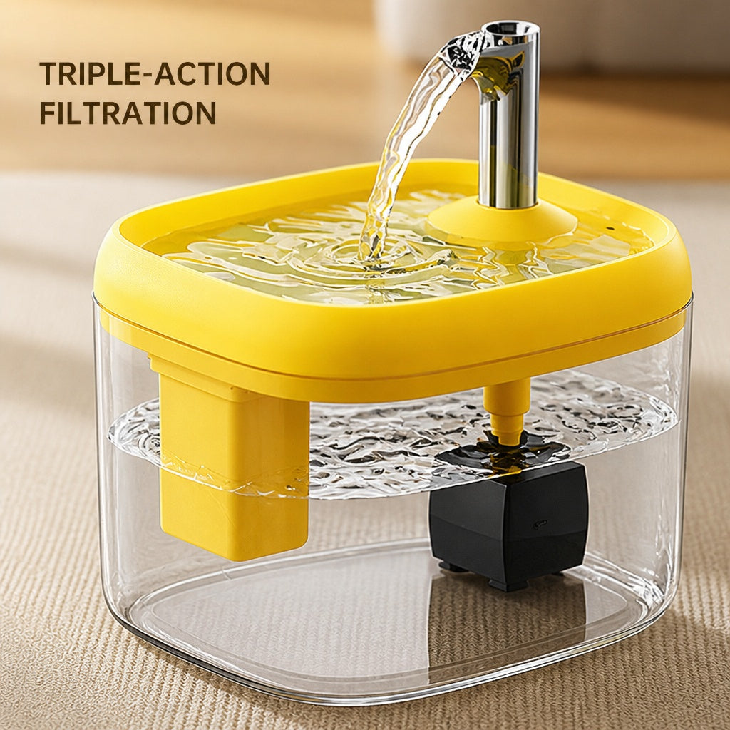 Fresh Flow Cat Fountain features
