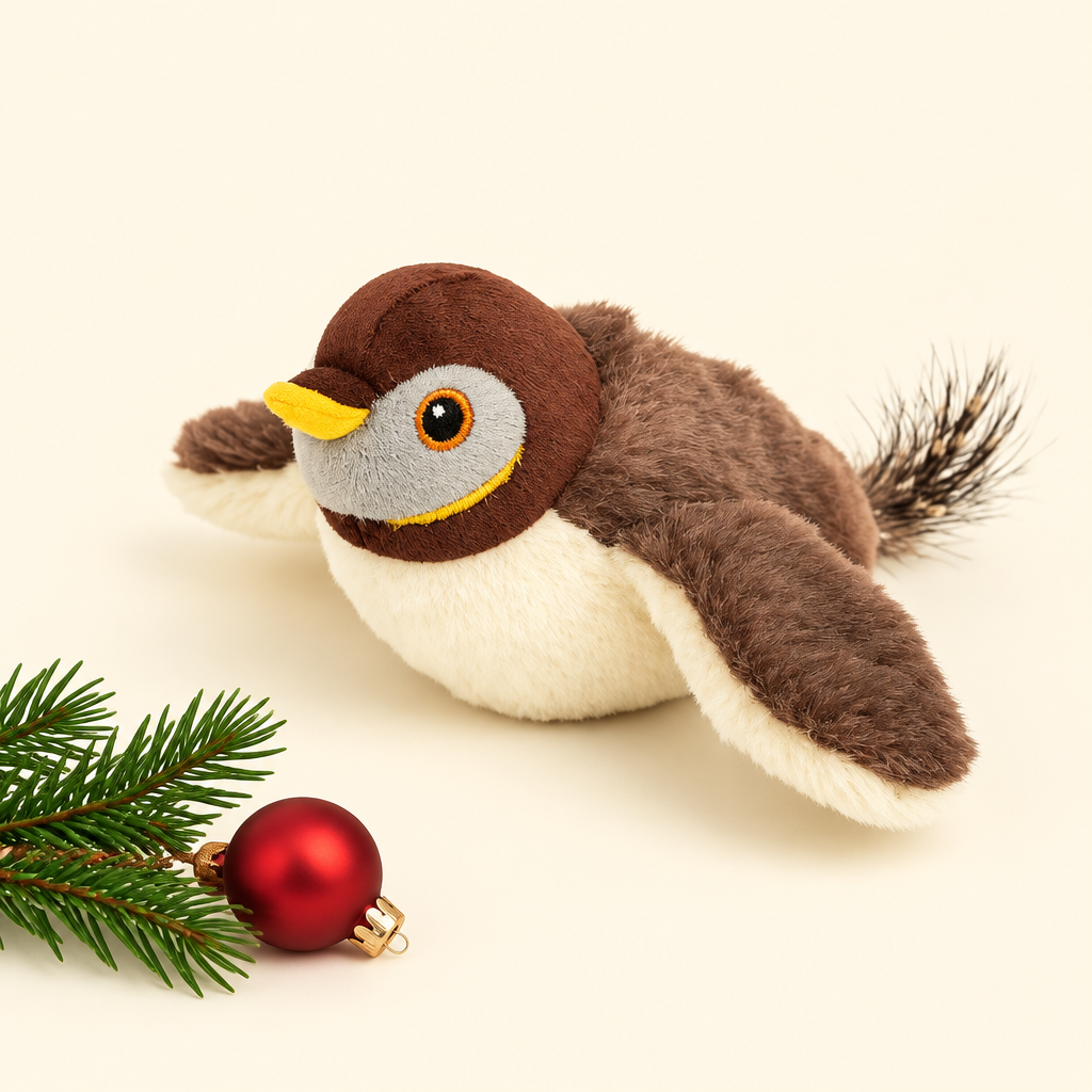 Chirpy Bird Cat Toy holiday