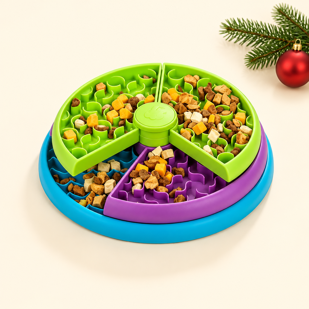 3-in-1 Puzzle Feeder & Lick Mat